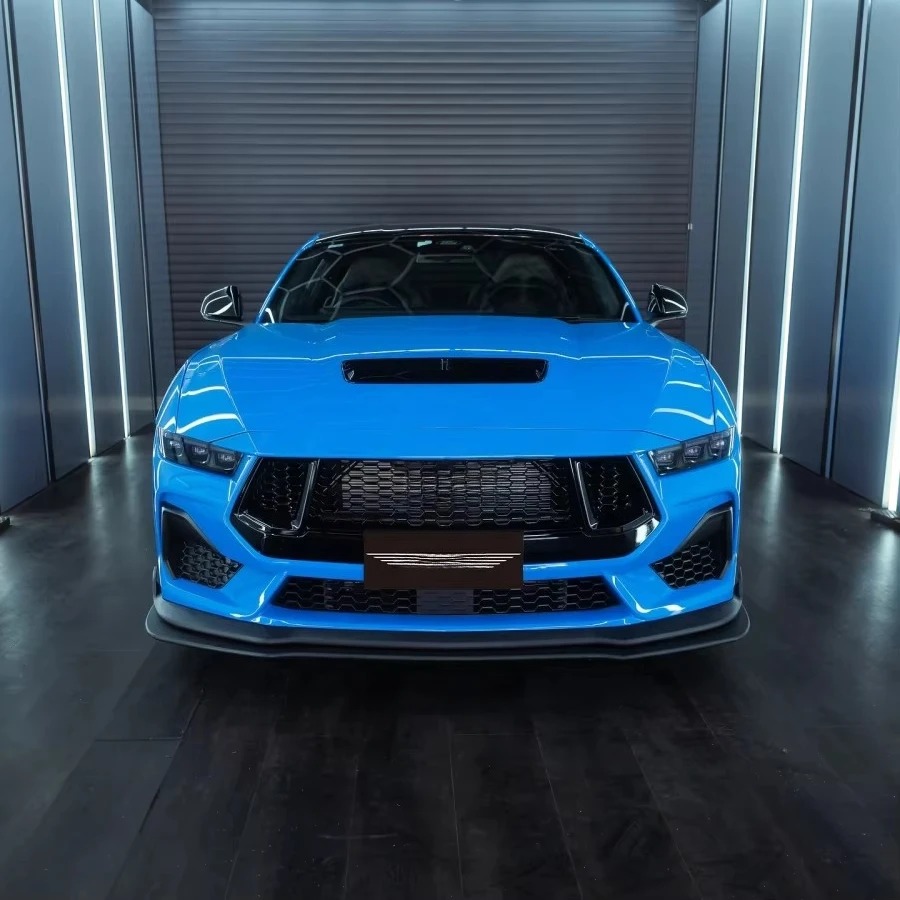 For  Mustang Dark Horse Accessories Body Kits New MP Style Split Front Lip Bumper